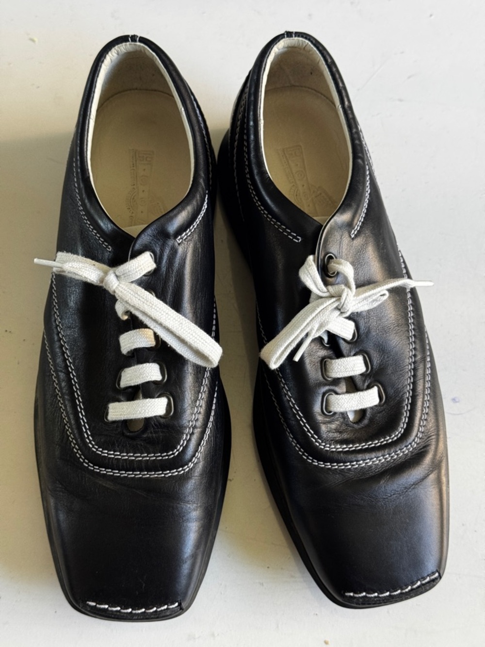 100% Authentic Hogan Sneakers Shoes Size 40 - Black
